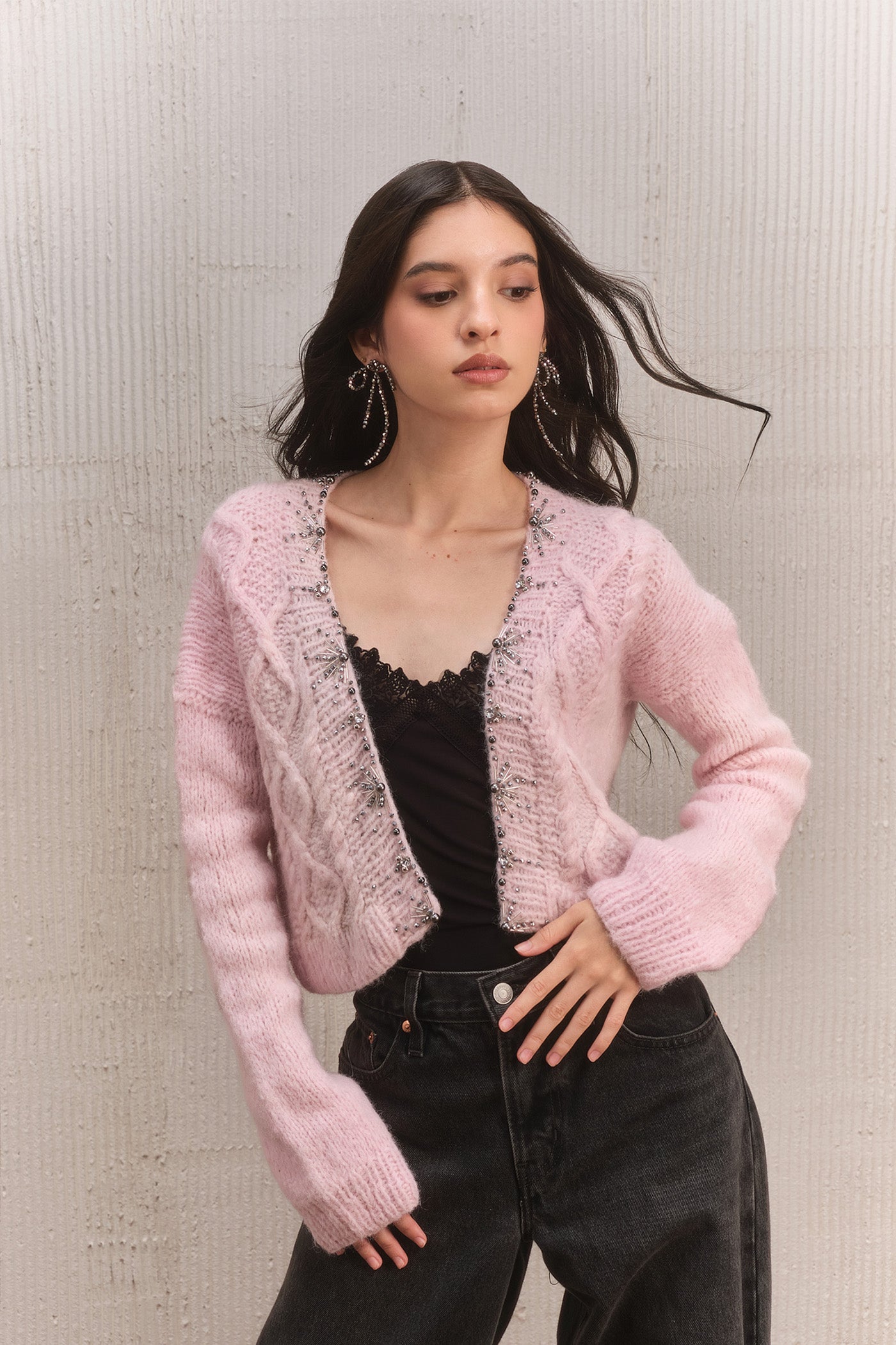 Cardigan Rosé