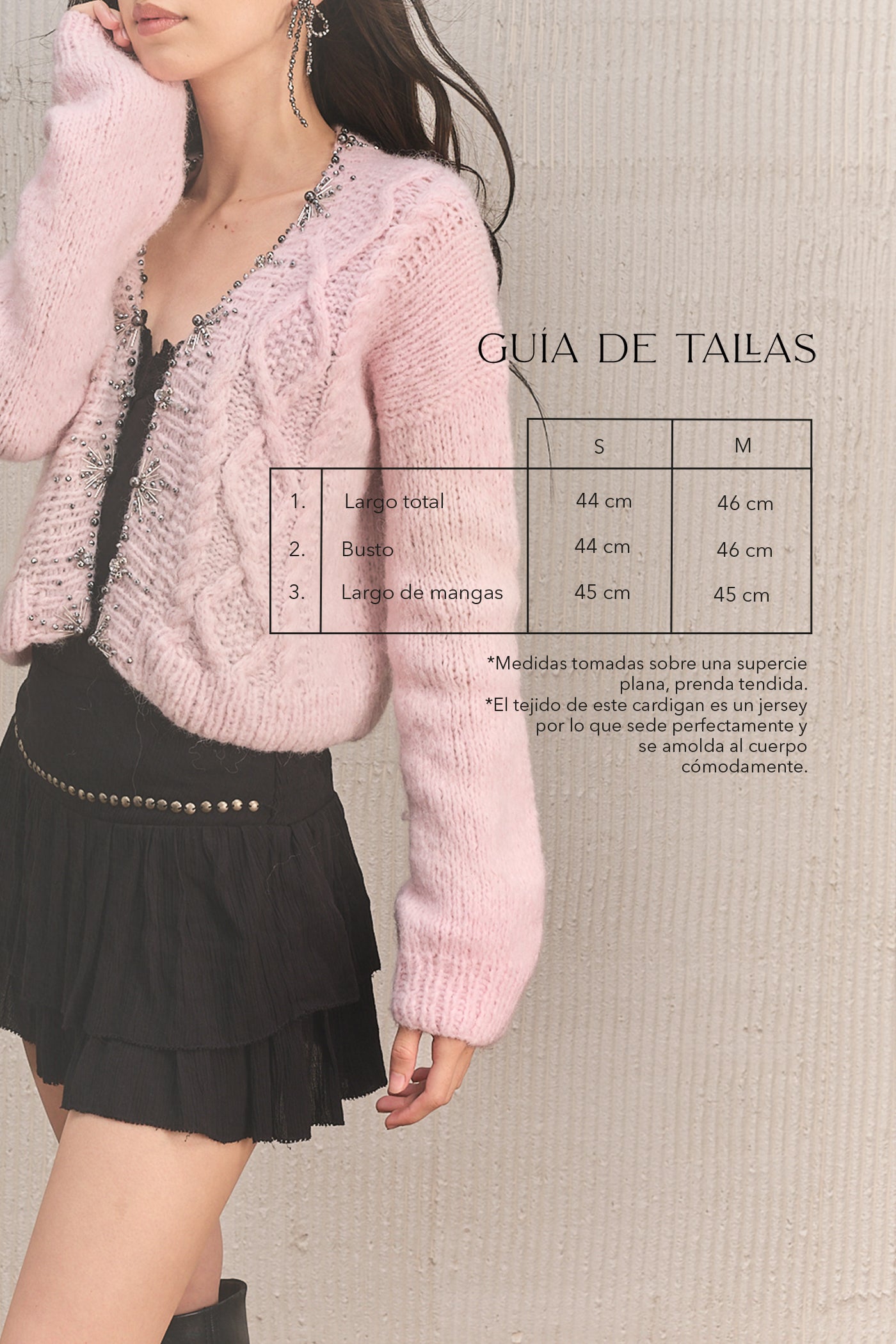 Cardigan Rosé