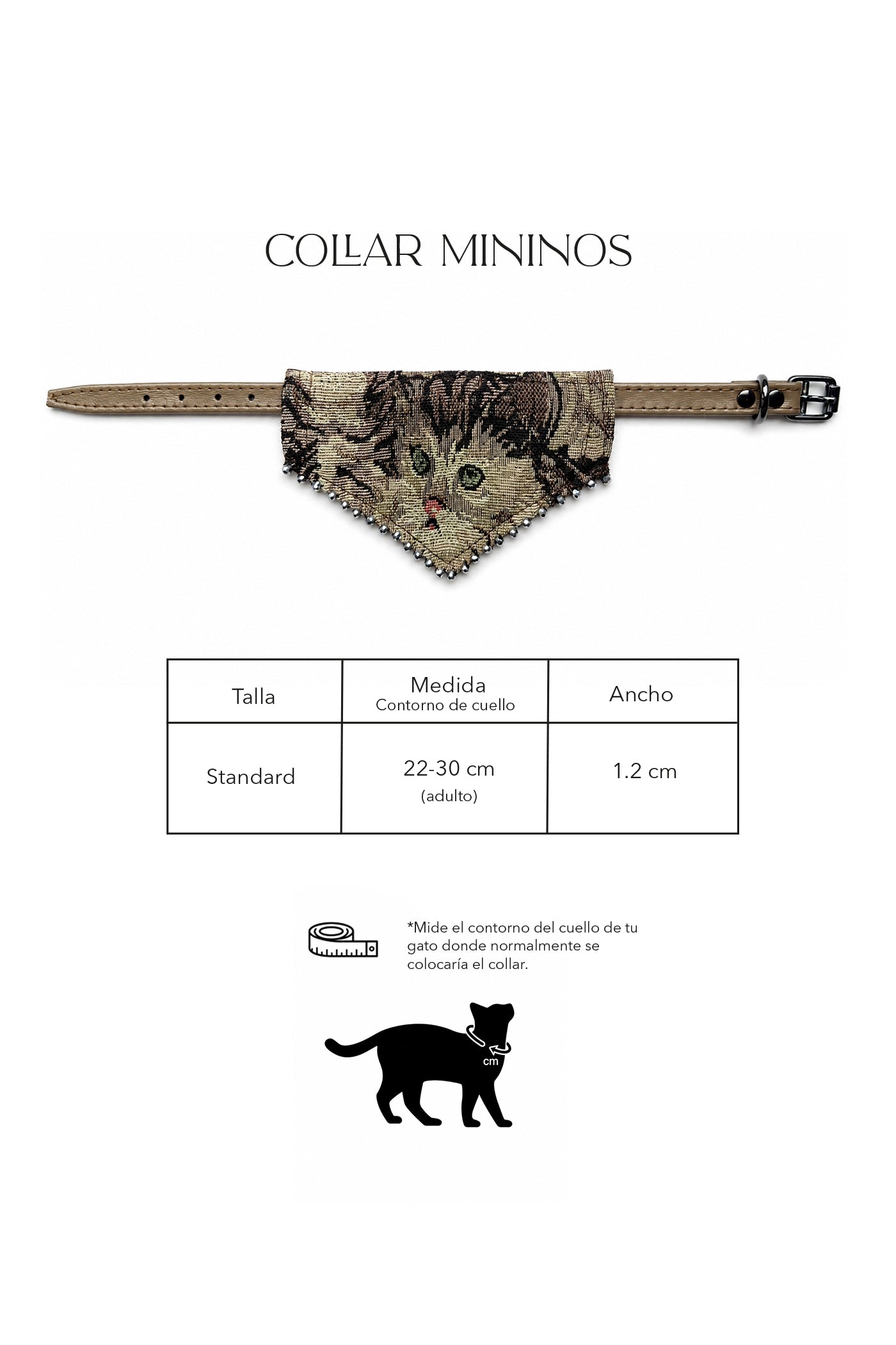Collar para gato Mininos