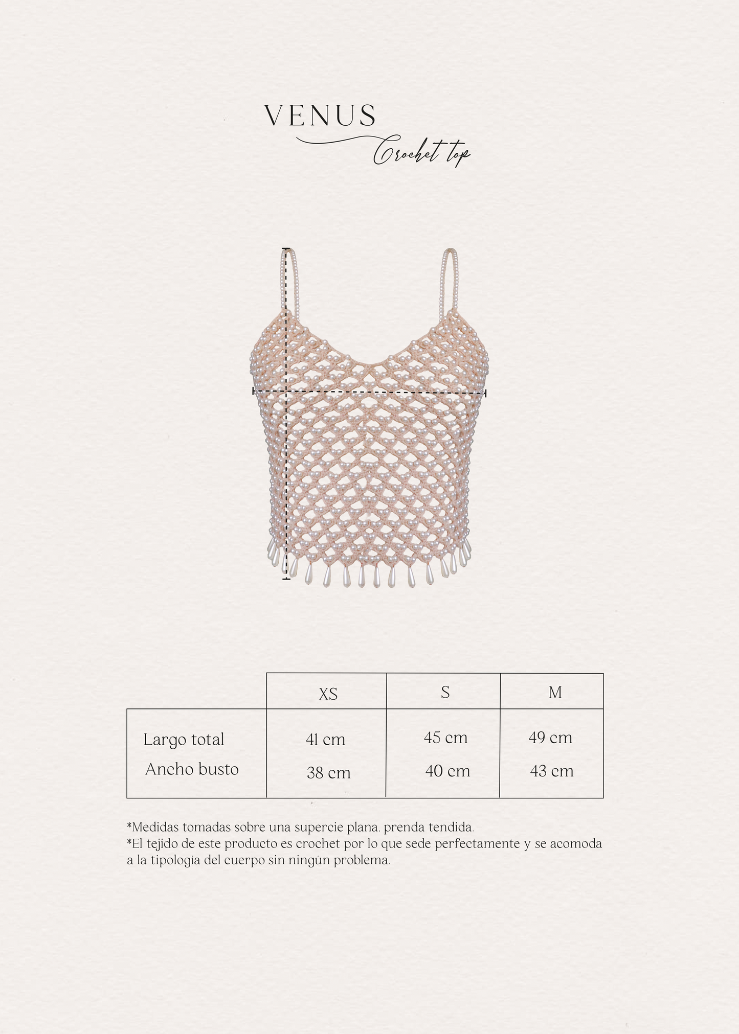 Venus Crochet Top